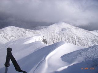 Surr Nan Clach Snow Scene