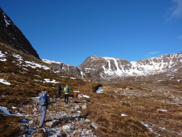 02 Entering the Coire on the way up Slioch