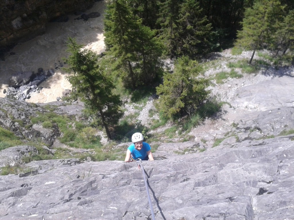 1.5 Gletscherschlucht climbing