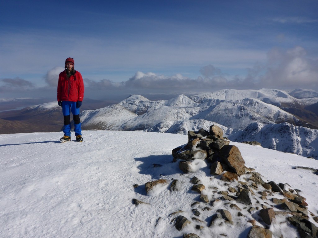 Great views from the summit