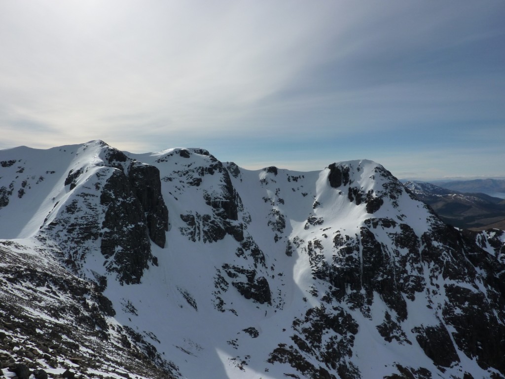 Looking across to Bidean nam Bian & Stob Coire nam Beith