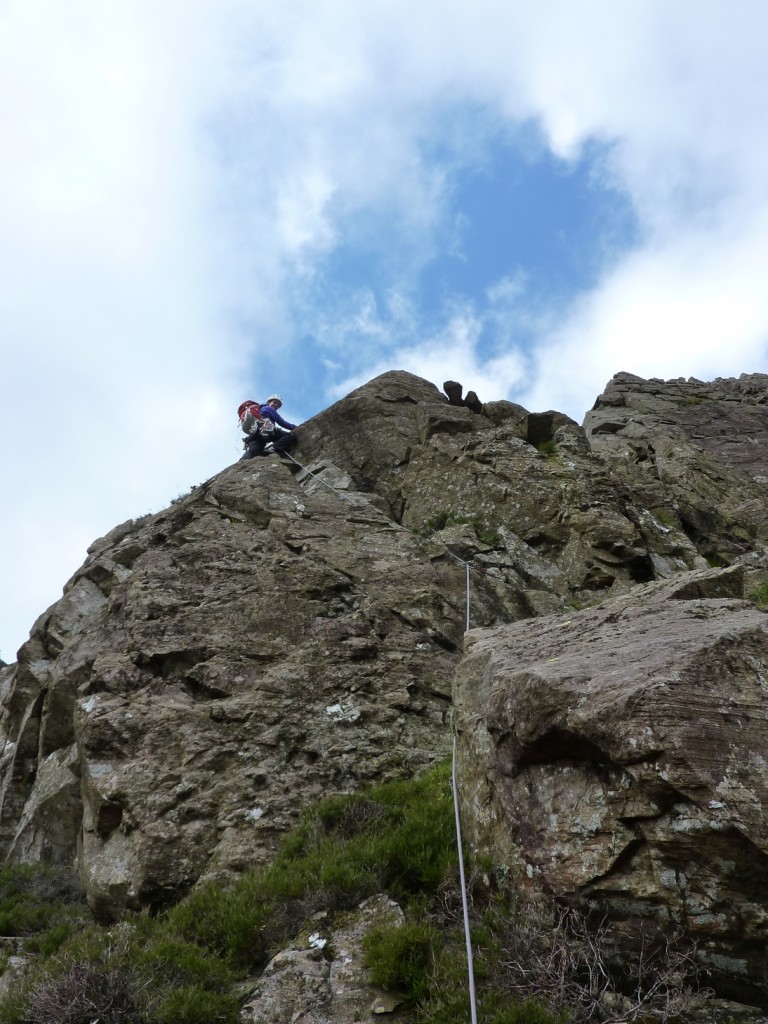 Mitre Buttress Direct - 1st pitch
