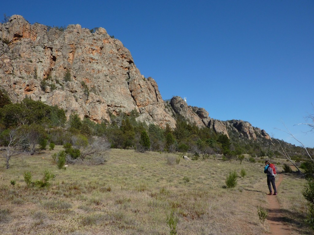 Approaching Tiptoe Ridge
