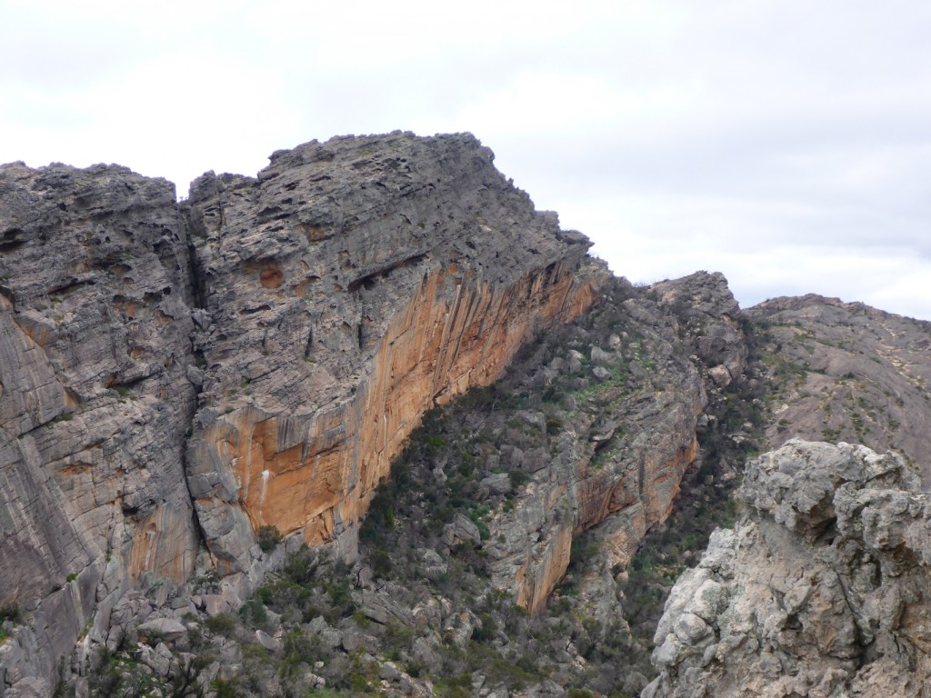 Mount Stapylton from Hollow Mountain