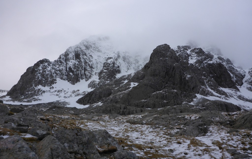 Approaching the North Face