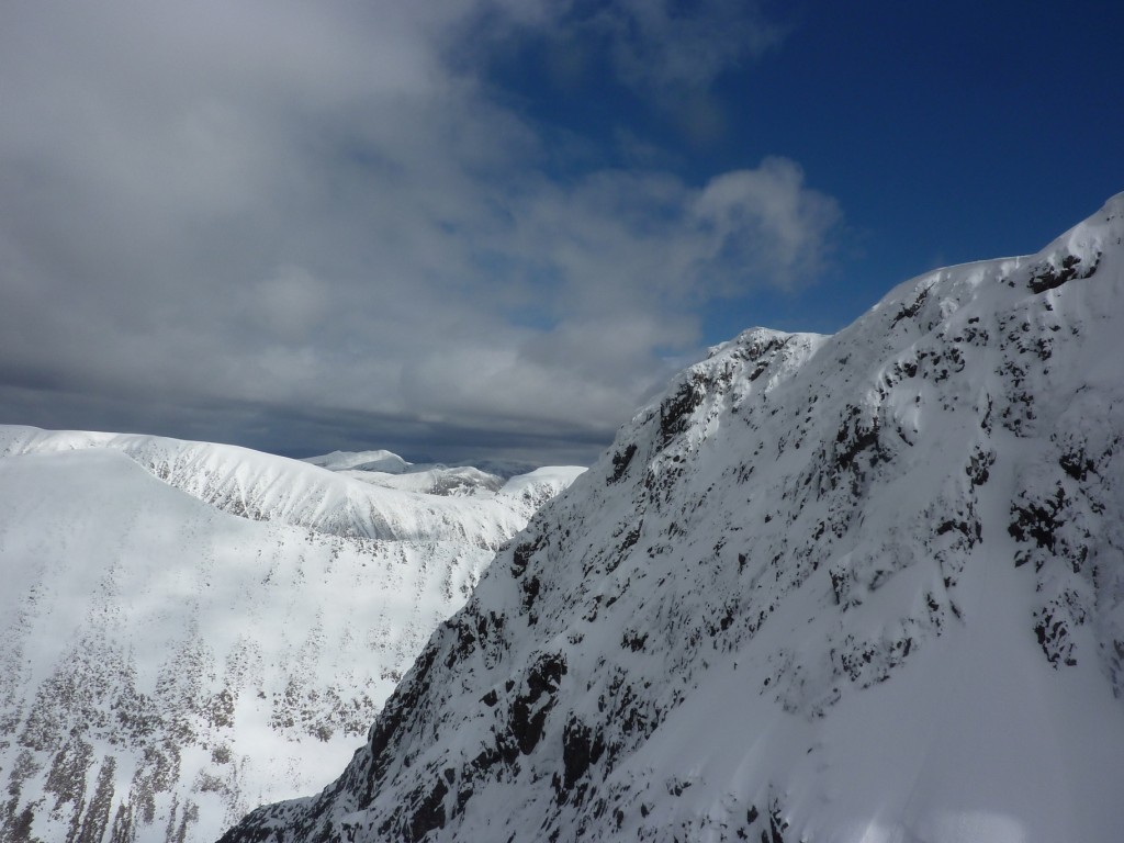 View of NE Buttress and the CMD arete