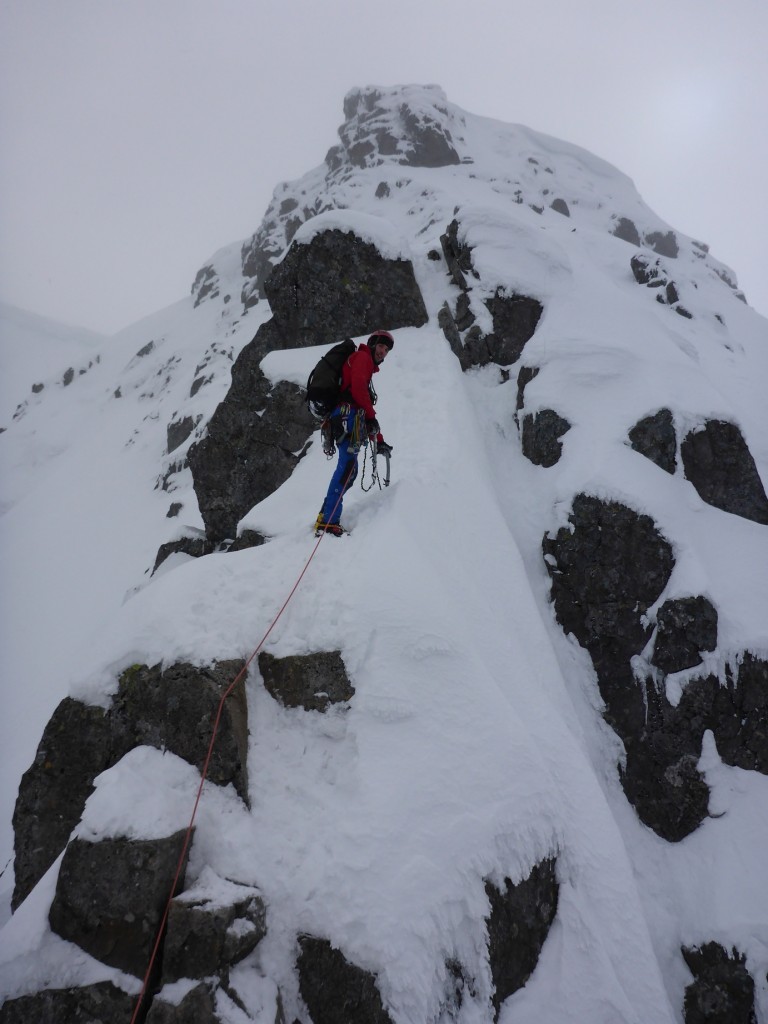 Climbing out the other side of the gap