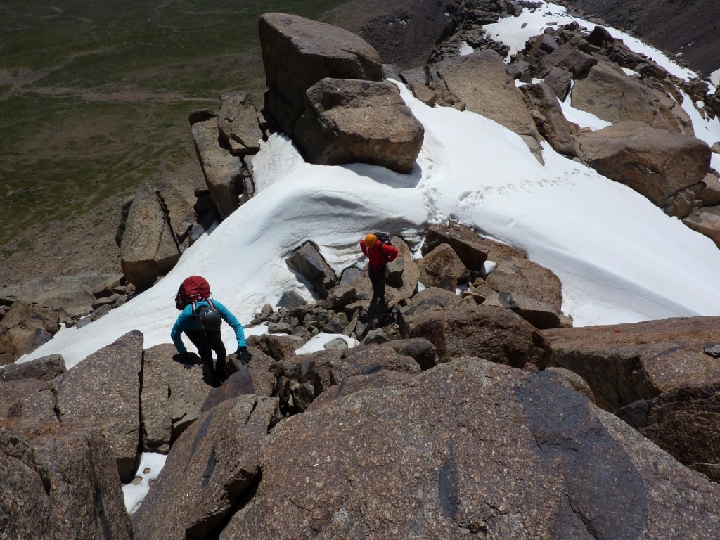 SW ridge of Peak 4379