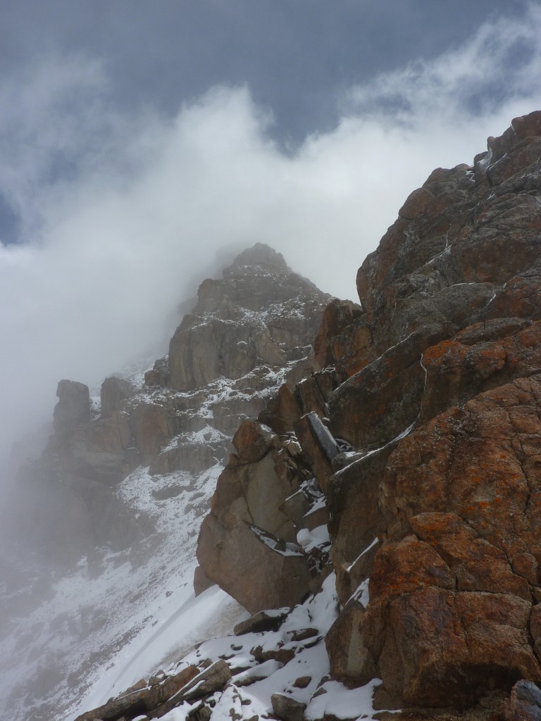 West ridge of Peak 4244