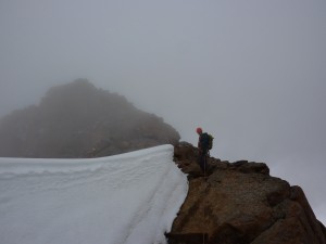 West ridge of Peak 4244
