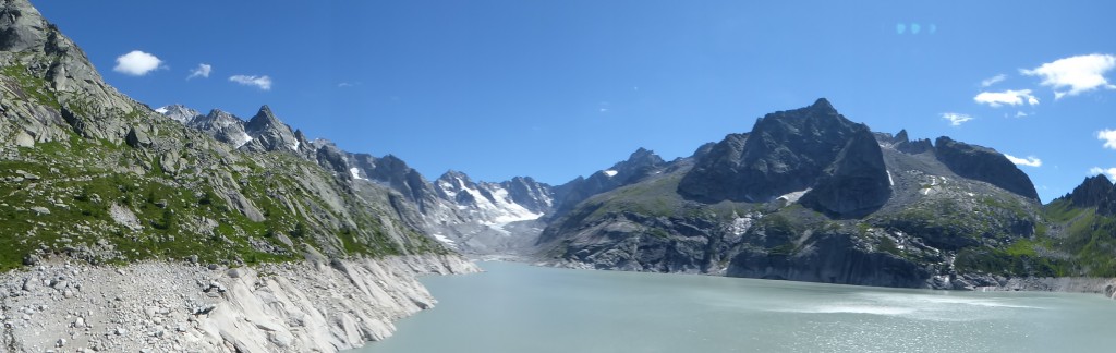 View from the Albigna dam.