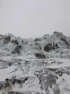 John at the third stance of Doctors Direct with James on second 