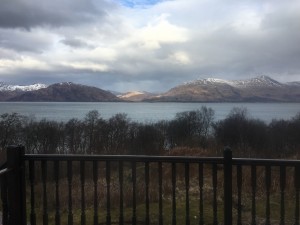 View from Birch Cottage, Ballachullish