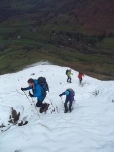 Hiking up to Hartsop Dodd