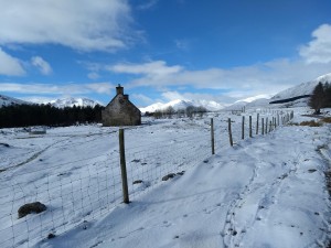 Walking out towards Carn Dearg