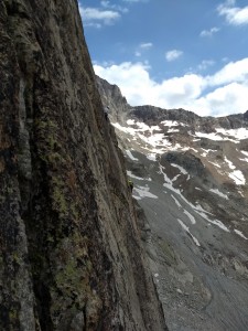 Spanish friends on the (easier) route to our right