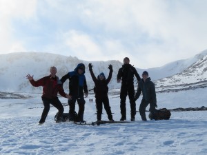 On the way into Coire an SneachdaT